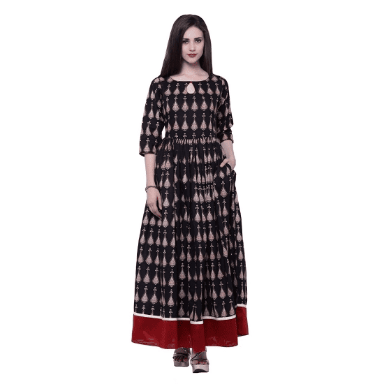 Anarkali Kurti Set