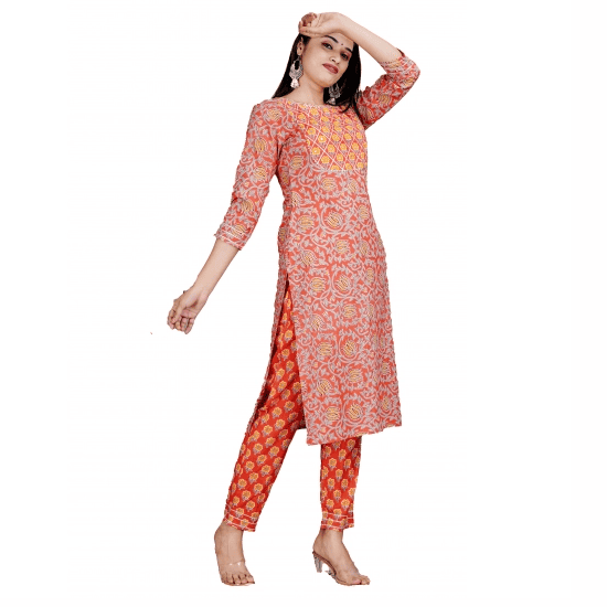 Cotton Kurti Set