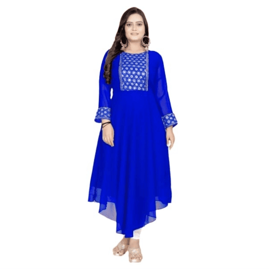 The Trendy Indo-Western Kurti Set