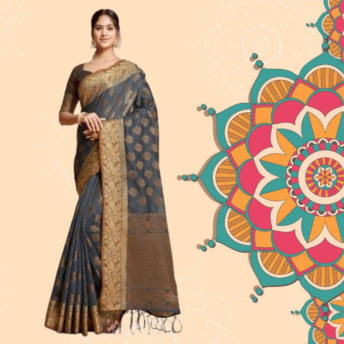 Shashti - Colour Grey